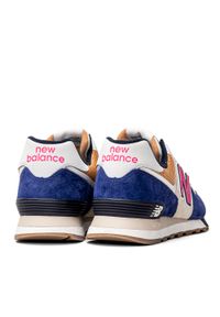 Sneakersy męskie kolorowe New Balance ML574LF2. Okazja: do pracy, na spacer, na co dzień. Wzór: kolorowy. Model: New Balance 574. Sport: turystyka piesza