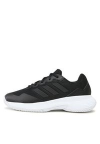 Adidas - adidas Buty do tenisa Gamecourt 2.0 Tennis Shoes ID1494 Czarny. Kolor: czarny. Materiał: materiał. Sport: tenis #7