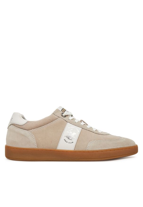 Sneakersy Beverly Hills Polo Club. Kolor: beżowy