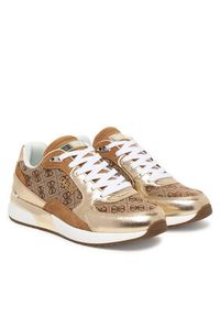 Guess Sneakersy FLJM19 FAL12 Złoty. Kolor: złoty. Materiał: skóra #2