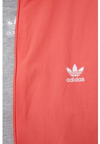 adidas Originals bluza Adicolor HF7461 damska kolor różowy gładka HF7461-SEMTUR. Okazja: na co dzień. Kolor: różowy. Materiał: materiał. Wzór: gładki. Styl: casual #6