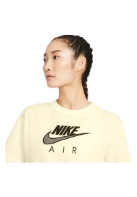 Koszulka damska Nike Air CZ8614. Materiał: materiał, bawełna. Długość rękawa: krótki rękaw. Długość: krótkie #4