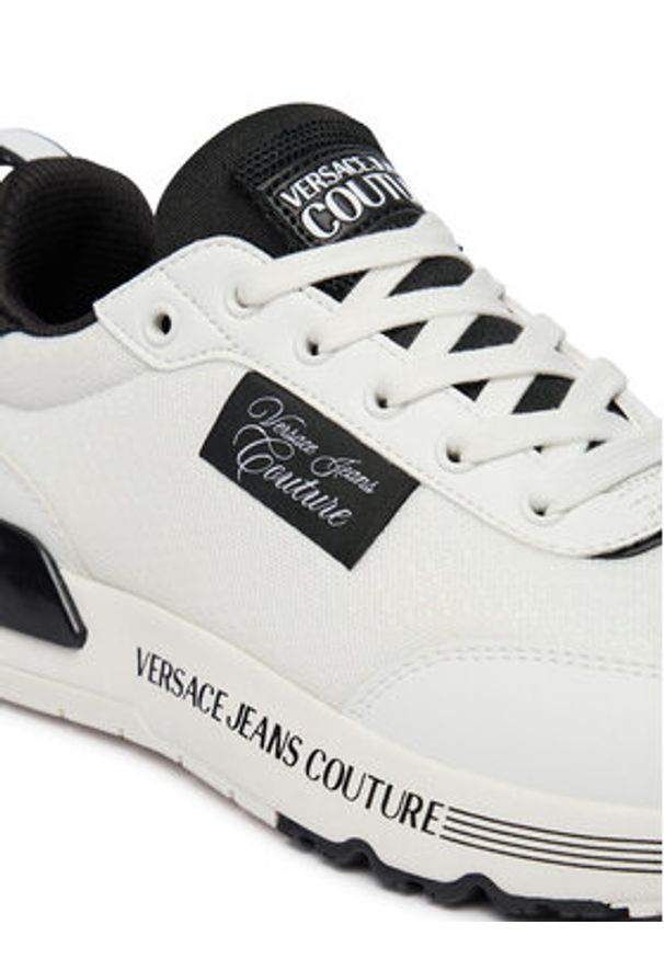 Versace Jeans Couture Sneakersy 80VA3SA3 ZSD97 Biały. Kolor: biały. Materiał: mesh
