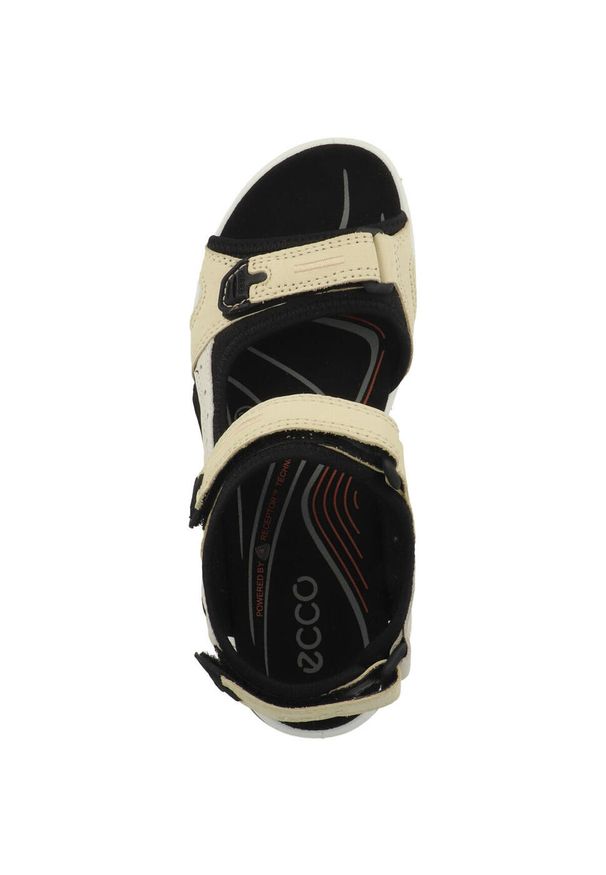 ecco - Buty do chodzenia damskie Ecco Sandale Yucatan Leder. Zapięcie: rzepy. Kolor: wielokolorowy. Materiał: materiał, syntetyk, tkanina. Sport: turystyka piesza