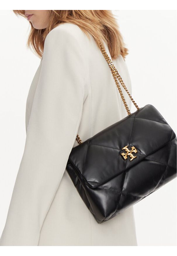 Tory Burch Torebka 154704 Czarny. Kolor: czarny. Materiał: skórzane