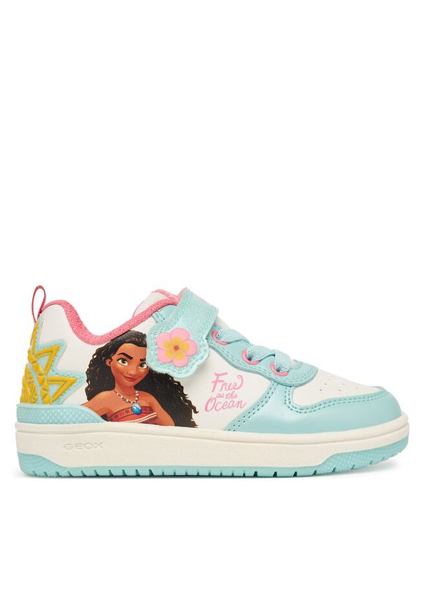 Sneakersy Geox. Wzór: kolorowy