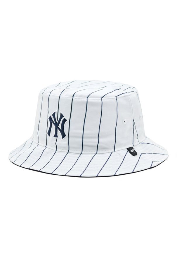 47 Brand Czapka z daszkiem MLB New York Yankees Pinstriped '47 BUCKET B-PINSD17PTF-NY Granatowy. Kolor: niebieski. Materiał: materiał