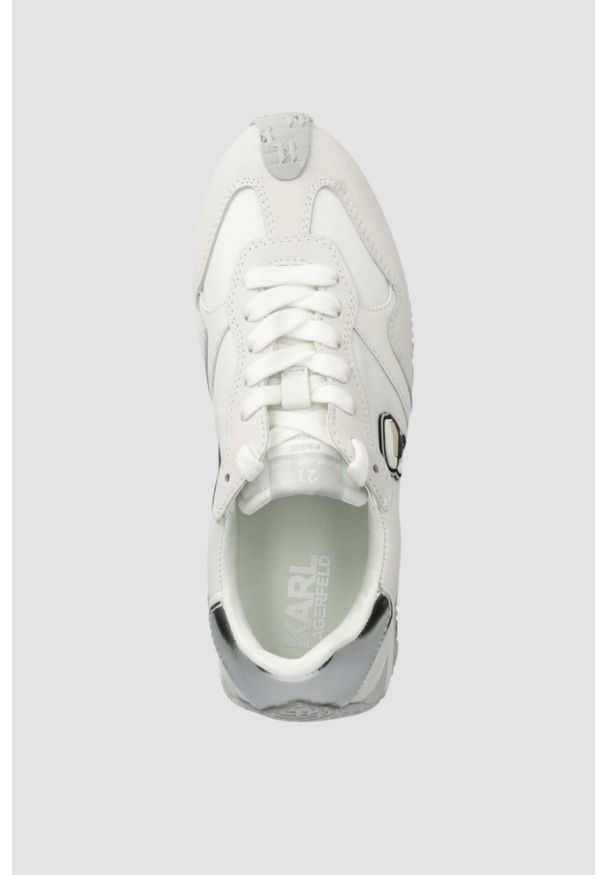 Karl Lagerfeld - KARL LAGERFELD Białe sneakersy Velocette Embro Nft, Rozmiar 39. Kolor: biały