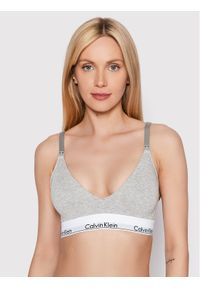 Calvin Klein Underwear Biustonosz do karmienia 000QF6218E Szary. Kolor: szary. Materiał: bawełna