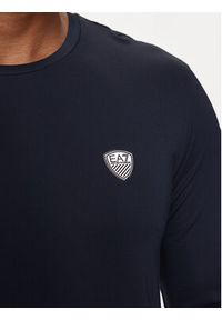 EA7 Emporio Armani Longsleeve 8NPT17 PJRGZ 1562 Czarny Regular Fit. Kolor: czarny. Materiał: syntetyk. Długość rękawa: długi rękaw #5