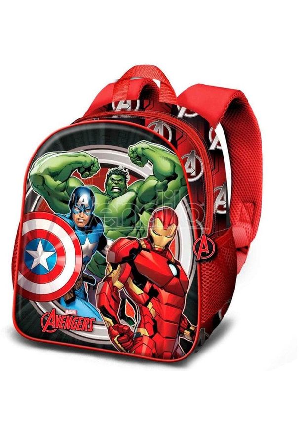 Karactermania Marvel Avengers Almighty 3D backpack 31cm. Wzór: motyw z bajki