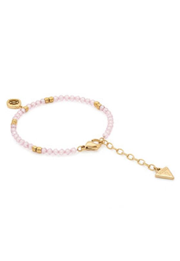 Guess Bransoletka JUBB06 147JW Różowy. Materiał: ze stali, ze stali nierdzewnej. Kolor: różowy