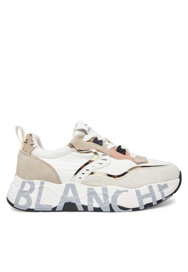 Voile Blanche Sneakersy Club105 0012017475.08.1N61 Biały. Kolor: biały. Materiał: materiał