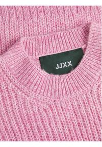 JJXX Sweter 12245453 Różowy Relaxed Fit. Kolor: różowy. Materiał: syntetyk #6
