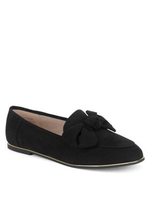 Clara Barson Baleriny WFA2806-1 Czarny. Kolor: czarny. Materiał: materiał