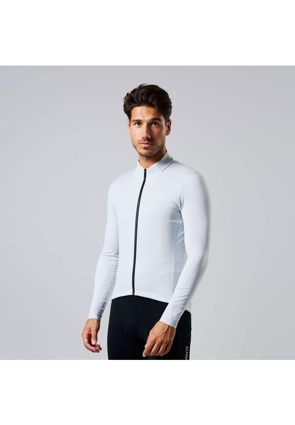 ACELERA - Deep Winter wodoodporna i wiatroszczelna kurtka kolarska. Kolor: szary. Sport: kolarstwo