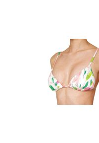 SUNDEK - Góra od bikini Sundek Caladesi. Kolor: biały. Materiał: elastan, poliamid