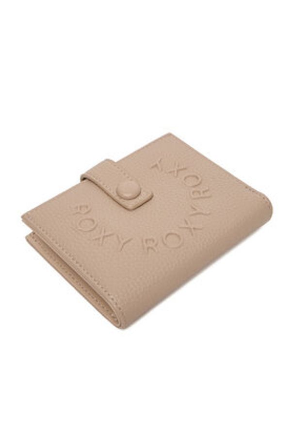Roxy Portfel CEO-RX-W1-004-AW25 Beżowy. Kolor: beżowy. Materiał: materiał, syntetyk