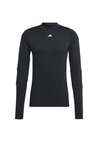 Adidas - Koszulka męska adidas Techfit COLD.RDY Long Sleeve. Kolor: biały, wielokolorowy, czarny. Długość rękawa: długi rękaw