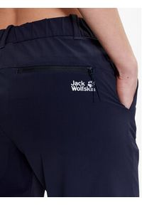 Jack Wolfskin Spodnie outdoor Pack & Go 1507381 Granatowy Regular Fit. Kolor: niebieski. Materiał: syntetyk. Sport: outdoor