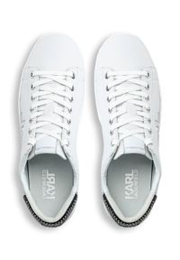 Sneakersy damskie białe Karl Lagerfeld Kupsole II. Okazja: do pracy, na co dzień, na spacer. Kolor: biały. Sport: turystyka piesza #3