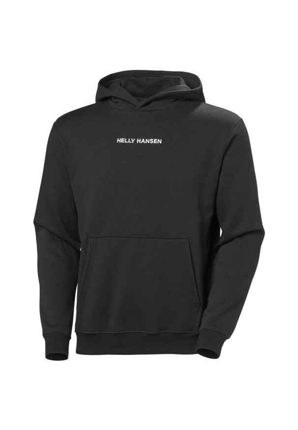 Bluza z kapturem Helly Hansen Fleece. Typ kołnierza: kaptur. Kolor: czarny. Materiał: bawełna
