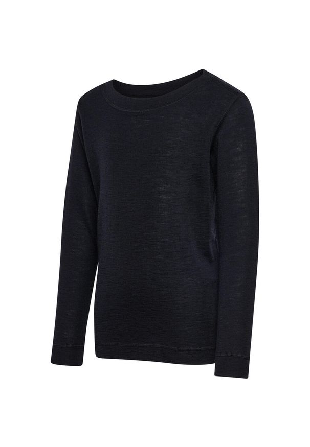 Dziecięca koszulka z długim rękawem Hummel. Kolor: czarny. Długość rękawa: długi rękaw. Długość: długie