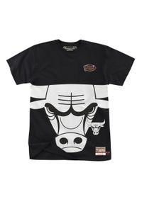 Mitchell & Ness - Koszulka z okrągłym dekoltem Chicago Bulls. Kolor: czarny. Sport: koszykówka #1