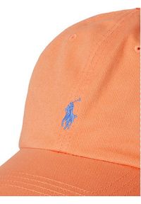 Polo Ralph Lauren Czapka z daszkiem 323785653065 Pomarańczowy. Kolor: pomarańczowy. Materiał: bawełna, materiał