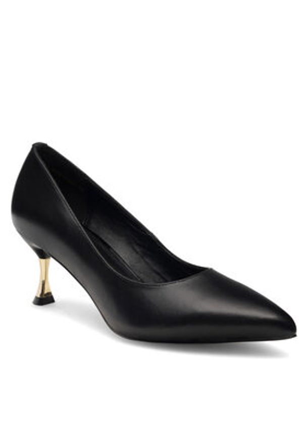 Sergio Bardi Szpilki WFA1935-1ZA-SB Czarny. Kolor: czarny. Materiał: skóra. Obcas: na szpilce