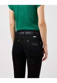 Wrangler - WRANGLER DAMSKI PASEK WRANGLER WESTERN BELT BLACK 112358073