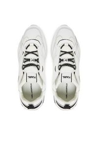 Karl Lagerfeld - KARL LAGERFELD Sneakersy KL52424 Biały. Kolor: biały. Materiał: skóra