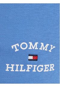 TOMMY HILFIGER - Tommy Hilfiger Spodnie dresowe Logo KB0KB08838 Niebieski Relaxed Fit. Kolor: niebieski. Materiał: bawełna #6
