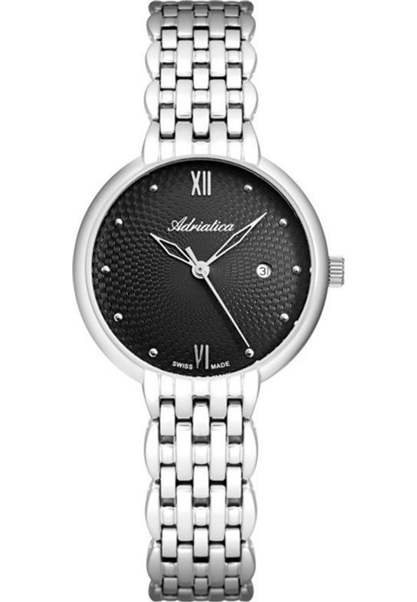 Zegarek Adriatica Zegarek damski Adriatica A3792.5186Q srebrny. Kolor: srebrny