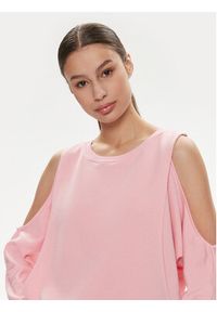 Liu Jo Bluza MA4385 F0873 Różowy Loose Fit. Kolor: różowy. Materiał: bawełna