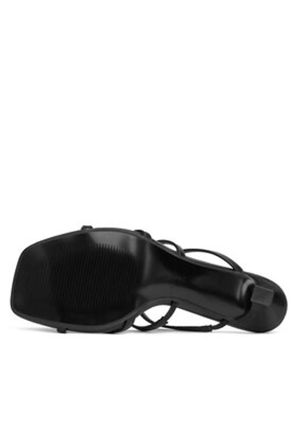 Jenny - JENNY Klapki CWBFFS20S-1 Czarny. Kolor: czarny. Materiał: skóra