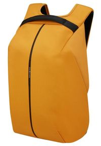 Samsonite Securipak 2.0 15.6'' żółty. Kolor: żółty. Materiał: materiał, tkanina. Styl: młodzieżowy, elegancki