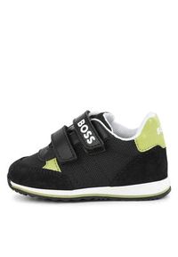 BOSS - Boss Sneakersy J09201 S Czarny. Kolor: czarny. Materiał: materiał #3