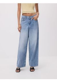 Reserved - Jeansy baggy - niebieski. Kolor: niebieski #1