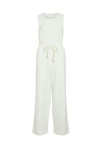 Vila Kombinezon Prisilla 14104792 Biały Regular Fit. Kolor: biały. Materiał: wiskoza, bawełna #4