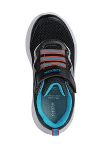 Geox buty dziecięce kolor czarny. Nosek buta: okrągły. Zapięcie: rzepy. Kolor: czarny. Materiał: guma #6