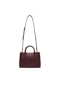 Lauren Ralph Lauren - LAUREN RALPH LAUREN Torebka 431876725027 Bordowy. Kolor: czerwony. Materiał: skórzane #5