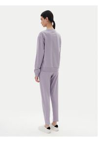 EA7 Emporio Armani Dres 7W000115 AF13135 UA092 Fioletowy Regular Fit. Kolor: fioletowy. Materiał: bawełna #4