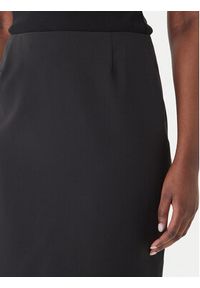BOSS - Boss Spódnica ołówkowa Vileah 50490036 Czarny Slim Fit. Kolor: czarny. Materiał: wełna #5