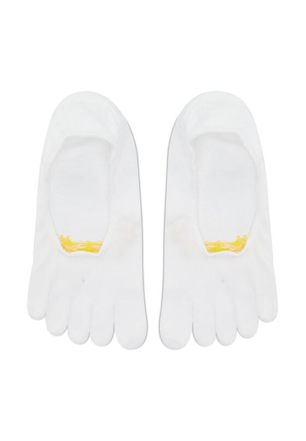 Vibram Fivefingers Skarpety stopki unisex Ghost S15G01 Biały. Kolor: biały. Materiał: materiał