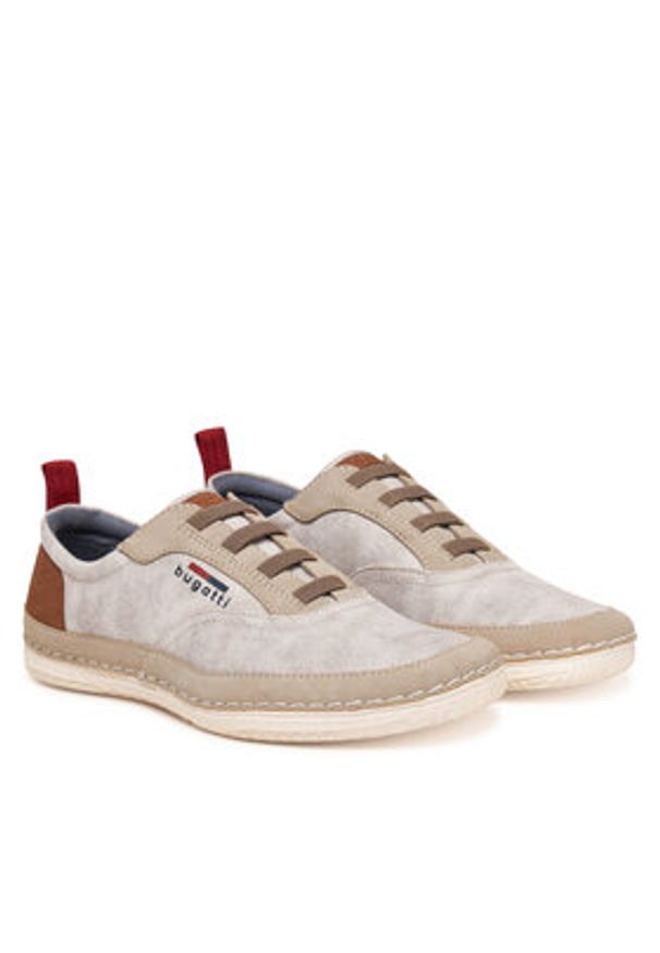 Bugatti Półbuty 341-AFF63-6900-5300 Beżowy. Kolor: beżowy. Materiał: skóra