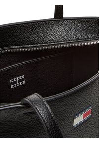 Tommy Jeans Torebka Tjw Must Tote AW0AW17549 Czarny. Kolor: czarny. Materiał: skórzane #3