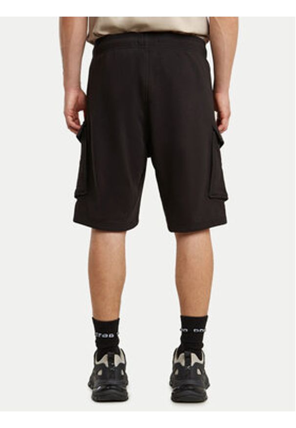 G-Star RAW - G-Star Raw Szorty sportowe Rovic D24452-D257 Czarny Relaxed Fit. Kolor: czarny. Materiał: bawełna. Styl: sportowy