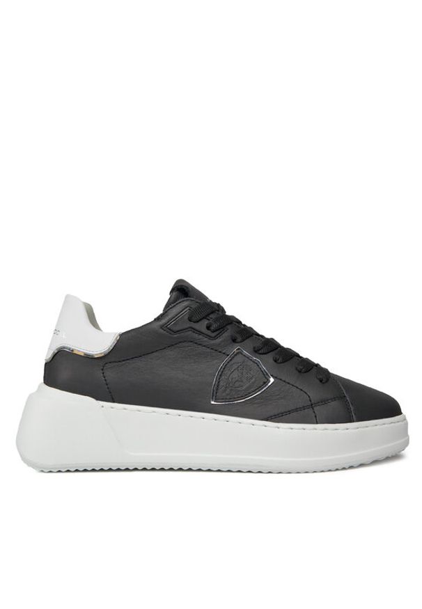 Philippe Model Sneakersy Temple Low TRES V005 Czarny. Kolor: czarny