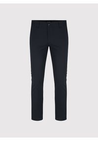 Pako Lorente - PAKO LORENTE - Czarne spodnie casual. Okazja: na co dzień. Kolor: czarny. Materiał: poliester, bawełna, elastan. Styl: casual #2